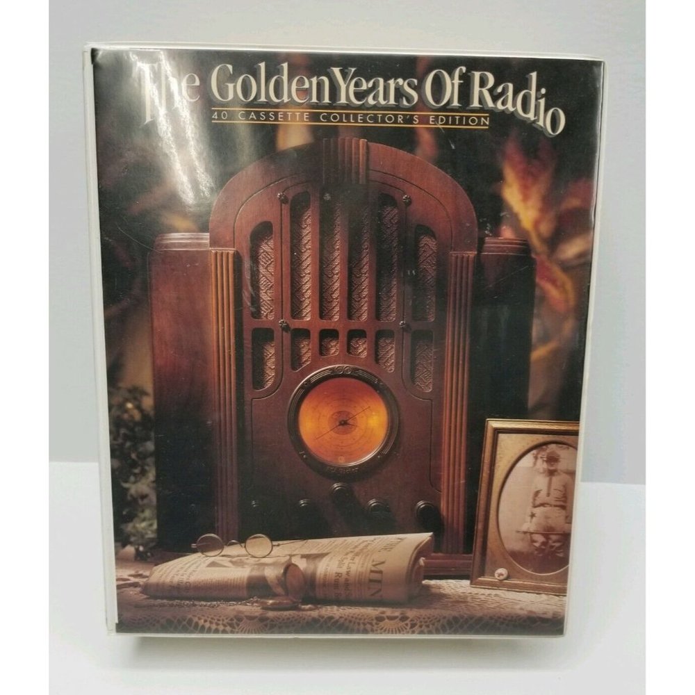 The Golden Years Of Radio 40 Cassette Collector's Edition Legends 1992 MetaCom